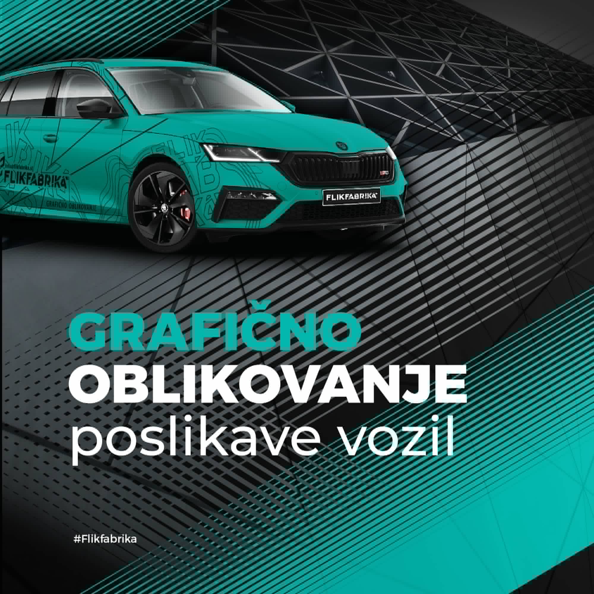 Grafično oblikovanje – poslikave vozil